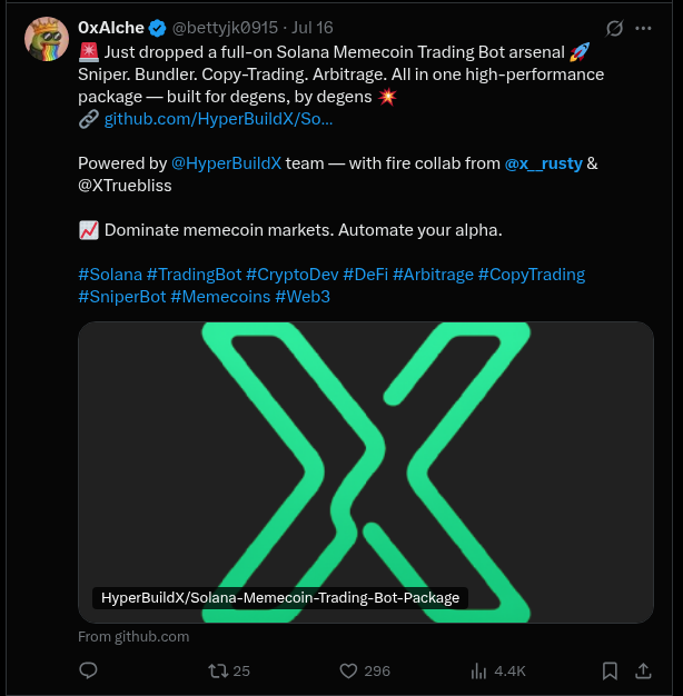 XTruebliss (0xMuseNine) being boosted by HyperbuildX members