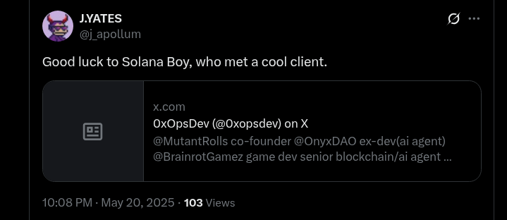 The 0xOpsDev profile
